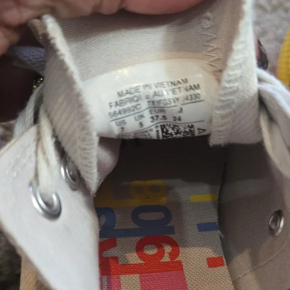 Colorful Canvas Sneakers - Picture 6 of 7